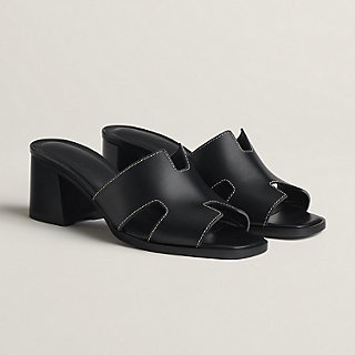 Hermes store black sandals